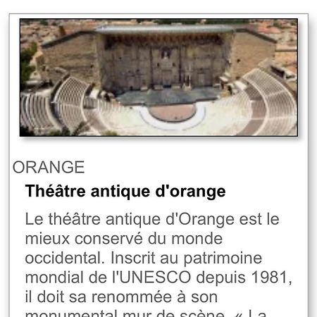Loft Chic Au Coeur D Orange Lägenhet Orange  Exteriör bild